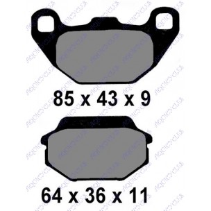PLAQUETTES FREIN MXUE150