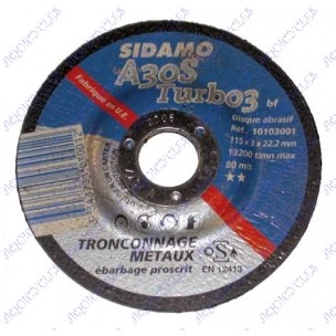 DISQUE A MEULER 115x7