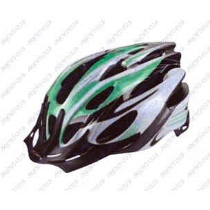 CASQUE ROCKET VERT/BLANC