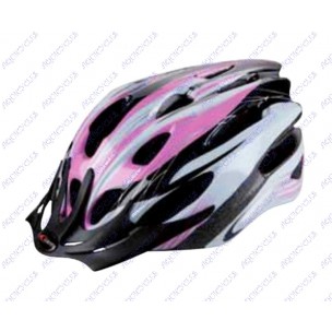 CASQUE ROCKET ROUGE CLAIR