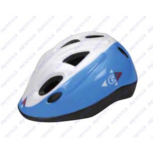 CASQUE KID BLEU/BLANC