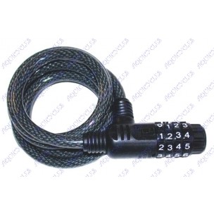 ANTIVOL SPIRALE CHIFFRES