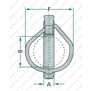 GOUPILLE CLIPS 9 *4
