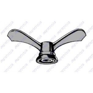 ECROU PAPILLON 9.5 CHROME