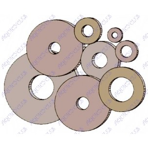 RONDELLES PLAST D28 *20