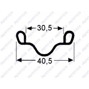 JANTE 19" CYCLO AC 36T