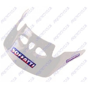 VISIERE DE CASQUE BLANCHE