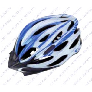 CASQUE WIND BLEU/BLANC