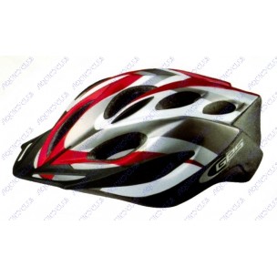 CASQUE PROTON ROUGE/GRIS