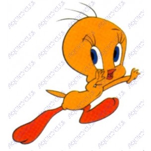 STICKER TITI EN COURANT