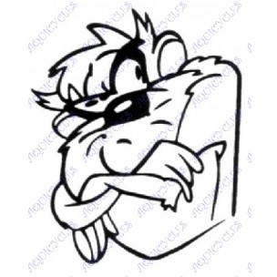 STICKER CHIEN PENSIF