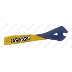 CLE PLATE A PEDALE 15 MM