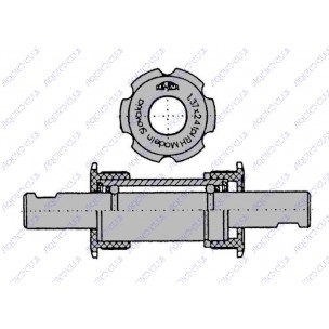 BOITIER PED CLAVETTE 136