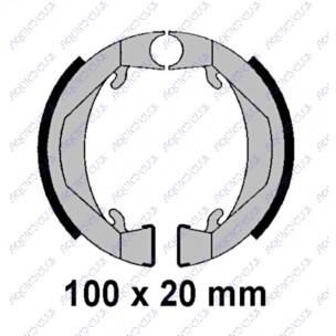 MACHOIRE FREIN MBK 100x20