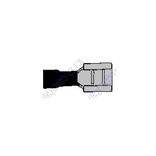 COSSE PLATE FEM LARG BLEU