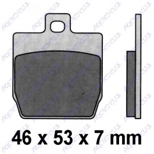 PLAQUETTES NITTRO/AEROX